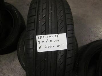 185 50 16 Diverse merken zomerbanden, Gebruikt, 16 inch, Band(en), Personenwagen