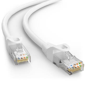 Cat6 10M wit UTP kabel, Ophalen of Verzenden, Nieuw