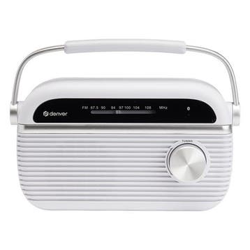 FM radio | Denver (1W, Batterij, Bluetooth, Zwart), Verzenden, Nieuw