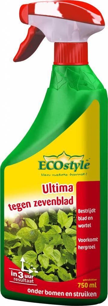 ECOstyle Ultima tegen Zevenblad 750 ml gebruiksklaar, Verzenden