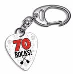 Plectrum ketting of sleutelhanger met afbeelding 70 Rocks, Ophalen of Verzenden, Nieuw