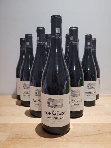 2022 Château Fonsalade - Saint-Chinian - 12 Flessen (0.75, Nieuw