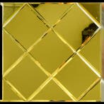 Zelfklevende Mozaïek Tegel - Afimera Gold Glass - Goud -, Ophalen of Verzenden, Nieuw