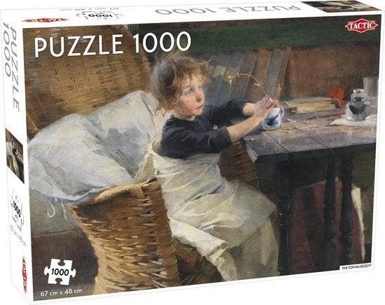 Tactic Helene Schjerfbeck: The Convalescent – Puzzel – 1000, Hobby en Vrije tijd, Denksport en Puzzels, Ophalen of Verzenden