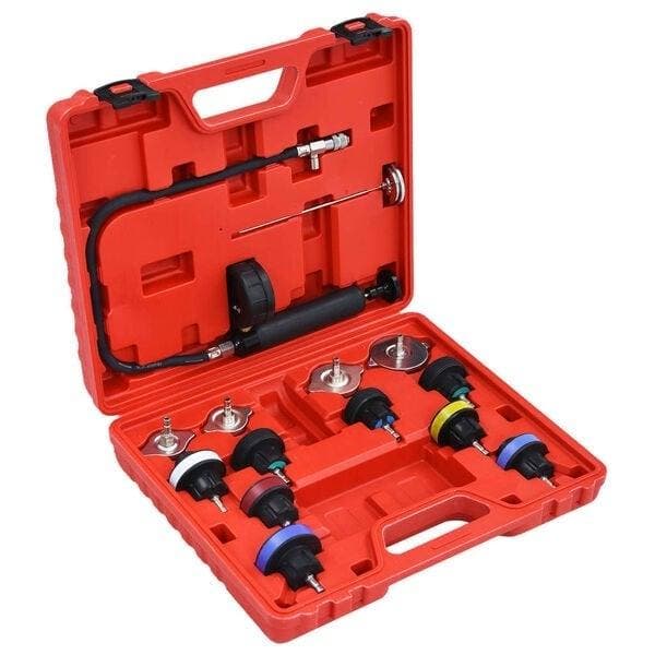 Radiateur lektester set | 0-2,5 bar | 36% Korting, Auto diversen, Autogereedschap, Nieuw, Ophalen of Verzenden
