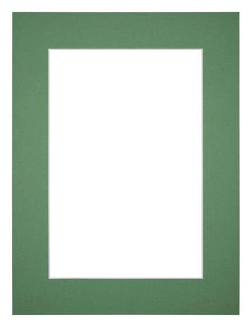Passe-Partout 18x24 cm - Fotomaat 9x13 cm - Groen Bos - Voor, Verzenden, Nieuw