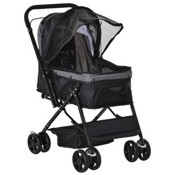 TRUUSK Hondenbuggy en Kattenbuggy - Oxford Zwart - Voor Klei, Verzenden, Nieuw