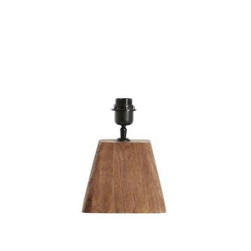 2dekans | Light & Living Kardan Lampvoet - Hout - 18x13x15cm, Ophalen of Verzenden, Zo goed als nieuw