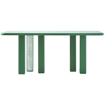 Polspotten Rechthoekige Eettafel Op 5 Poten (fsc 100%, Huis en Inrichting, Gebruikt, 50 tot 100 cm, 150 tot 200 cm, Ophalen of Verzenden