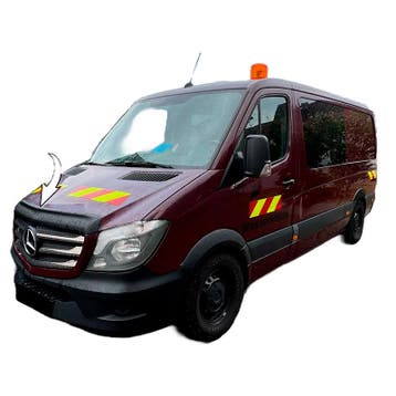 Motorkapbeschermer (steenslagcover)  Mercedes Sprinter W906, Auto-onderdelen, Ophalen of Verzenden, Nieuw