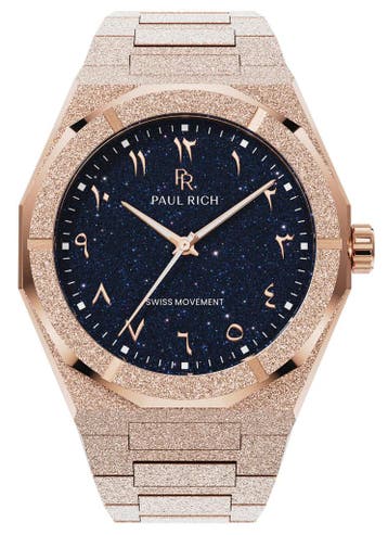 Paul Rich Frosted Star Dust II Sahara Sunrise FARAB204, Overige merken, Staal, Verzenden, Polshorloge