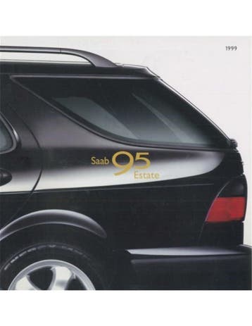 1999 SAAB 9-5 ESTATE BROCHURE NEDERLANDS, Nieuw, Author