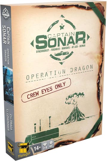 Captain Sonar - Operation Dragon Crew Eyes Only Expansion |, Hobby en Vrije tijd, Gezelschapsspellen | Bordspellen, Verzenden