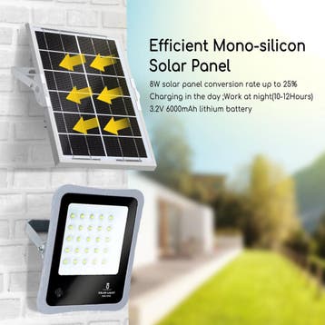 Solar wandlamp buiten - Tuinverlichting - Buitenverlichting, Verzenden, Zo goed als nieuw