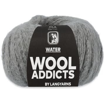 WoolAddicts Water - 03 lichtgrijs mix - Alpacawol Garen, Hobby en Vrije tijd, Breien en Haken, Ophalen of Verzenden, Nieuw