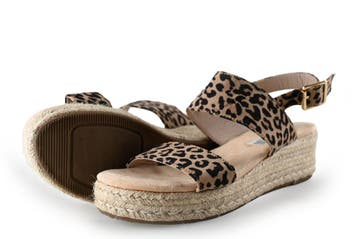 Dolcis Sandalen in maat 38 Panter, Dolcis, Overige kleuren, Verzenden, Sandalen of Muiltjes