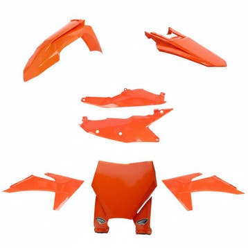 Cycra 23-24 KTM SX/SX-F/XC/XC-F 5 Piece Body Kit - Orange, Ophalen of Verzenden