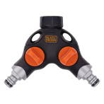 Waterverdeler | BLACK + DECKER | 2-weg, Verzenden, Nieuw
