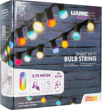 Smart Led Lichtsnoer - Slimme RGB Lichtslinger voor Buiten, Verzenden