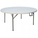 Ronde opklapbare tafel Ø 153 cm BOLERO CC506, Ophalen of Verzenden, Nieuw zonder verpakking