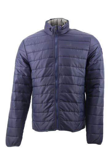 Napapijri Jas in maat S Blauw, Kleding | Heren, Verzenden, Zo goed als nieuw, Blauw, Napapijri