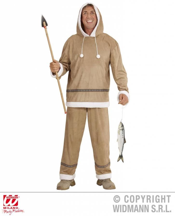 Eskimo outfit man Balto, Kleding | Dames, Carnavalskleding en Feestkleding, Nieuw, Ophalen of Verzenden
