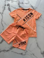 Jongens 2 delig sportief voetbal setje | Trainingsset Oranje, Verzenden, Nieuw, Overige maten