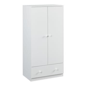 Kinderkast Beldinupp met lade 123x60x40 cm wit [en.casa], Verzenden, Nieuw