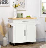 Keukentrolley met Lade, Kast, Kruidenrek en Werkblad – 109 c, Huis en Inrichting, Keuken | Keukenelementen, Verzenden, Nieuw