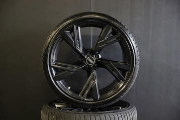 Velgen Audi RS 6 / RS 7 Origineel Hankook Winterbanden, Ophalen, Gebruikt, 285 mm, Banden en Velgen