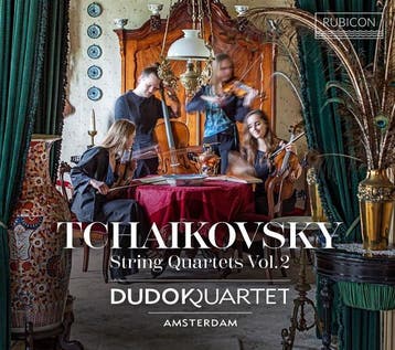 cd - dudok quartet amsterdam - TCHAIKOVSKY STRING QUARTET..., Verzenden, Zo goed als nieuw