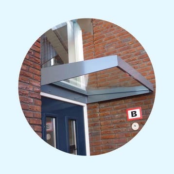 Aluminium luifel type Kader Hoog, Verzenden, Nieuw, Overige typen