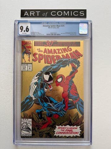 The Amazing Spider-Man #375 - CGC 9.6 - Holo-Grafx Cover -, Nieuw