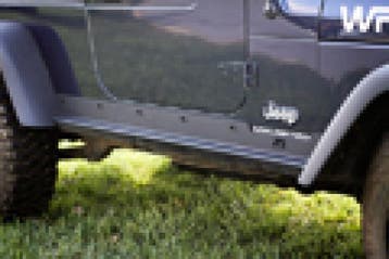 Rugged Ridge Heavy Duty Rocker Panel Guards 97-06 Jeep, Ophalen of Verzenden, Nieuw