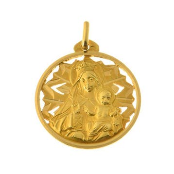 Hanger - 18 karaat Geel goud, Sieraden, Tassen en Uiterlijk