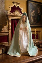 sculptuur, Virgen de Vestir Cap i Pota - 55 cm - Terracotta,, Antiek en Kunst