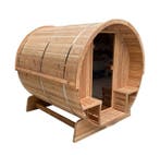 Barrelsauna TR170 | 2pers | Red Cedar | v.a. €3.495, Ophalen of Verzenden, Nieuw, Fins of Traditioneel, Complete sauna