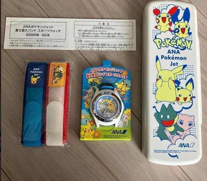 ANA Pokémon Jet Original Watch – Limited Edition (2005), Spelcomputers en Games, Spelcomputers | Overige Accessoires