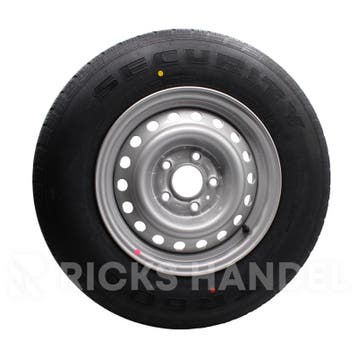 Wiel 14 inch 185R14C 5 gaats 900kg SECURITY, Ophalen of Verzenden, Nieuw