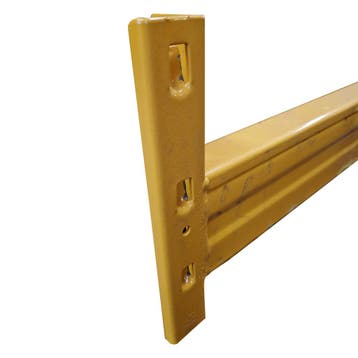 Armes palletstelling ligger geel 2700× 120×40 mm, gebruikt -, Ophalen of Verzenden