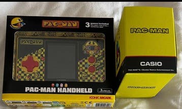 Casio - Pac-Man Bundle – Relógio Casio Pac-Man (calculadora), Nieuw