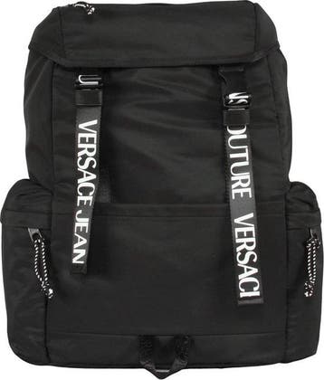 Versace Linea Logo - Heren Bag - Nero - Maat One Size, Verzenden, Nieuw