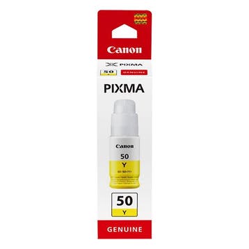 Canon GI-50Y inktfles geel (origineel), Verzenden, Nieuw, Cartridge, Canon