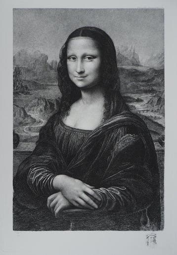 Léonard de Vinci (1452-1519), after - Mona Lisa, la Joconde