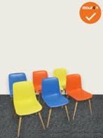 Laurel Chair - design kantinestoel - set van 6, Vergader- of Presentatieruimte, Ophalen of Verzenden, Gebruikt, Stoel