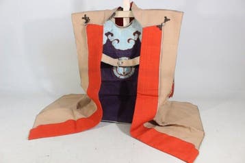 Harnas - Japan - E3-407 Jinbaori met Muneate van Samurai