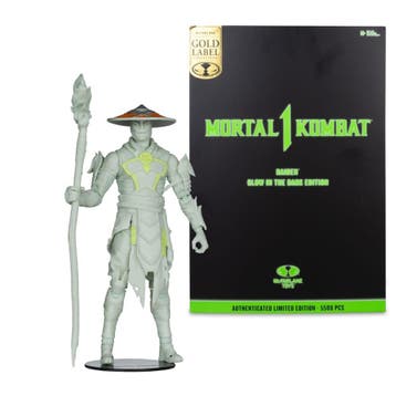 Mortal Kombat Action Figure Glow in the Dark Edition Raid..., Ophalen of Verzenden, Nieuw