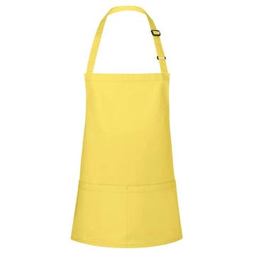 GGM Gastro | KARLOWSKY | Slabbenschort Kort Basic - |, Verzenden, Nieuw, Geel, Schort
