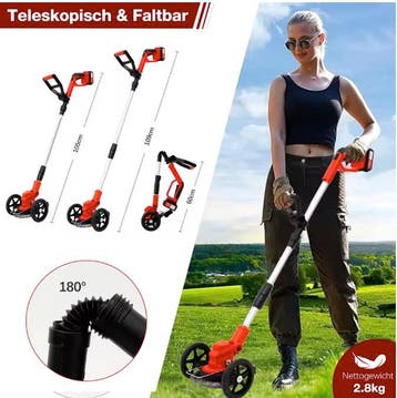 21V Accu Grastrimmer met 2× 4000mAh Batterijen en Messen, Zakelijke goederen, Verzenden