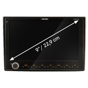 Zenec Z-E3776 Fiat Ducato 9 inch infotainer, Ophalen of Verzenden, Nieuw